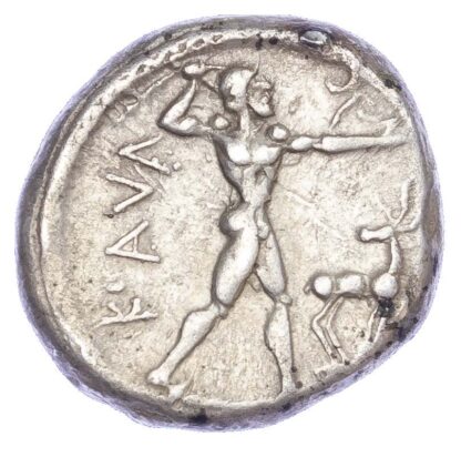 Bruttium, Caulonia, Silver Nomos