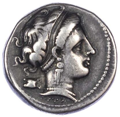 Campania, Neapolis, Silver Didrachm