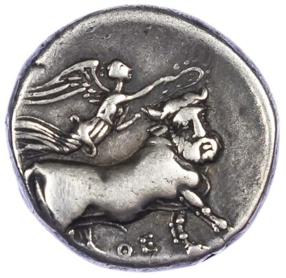 Campania, Neapolis, Silver Didrachm