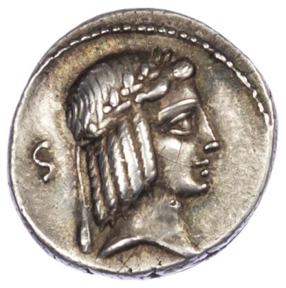 C. Calpurnius Piso Frugi, Silver Denarius