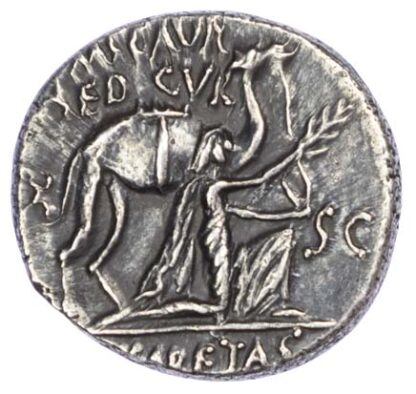 M. Aemilius Scaurus, Silver Denarius