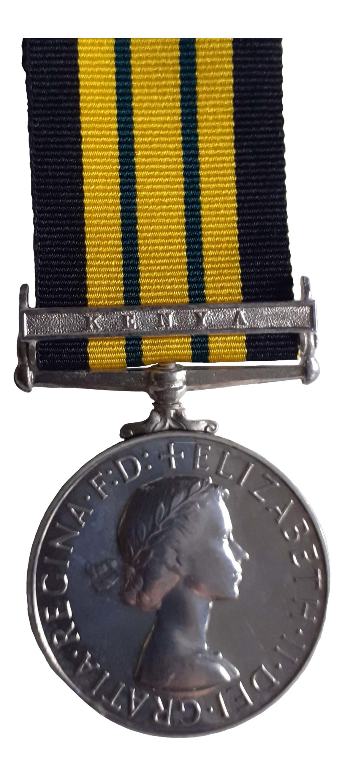 Africa General Service Medal, 1902-56, EiiR, one clasp, Kenya, awarded to Female Police Constable, Reservist, Butari Wander