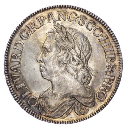 Cromwell, 1658/7, Crown