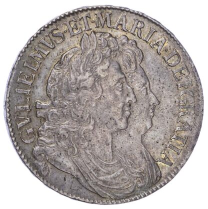 William & Mary (1689-94), Crown, 1691, Tertio edge