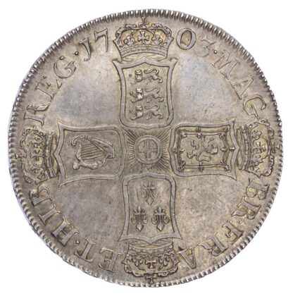 Anne (1702-14), Crown, 1703, 'Vigo' issue