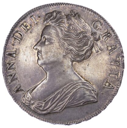 Anne (1702-14), Crown,1707, Septimo edge