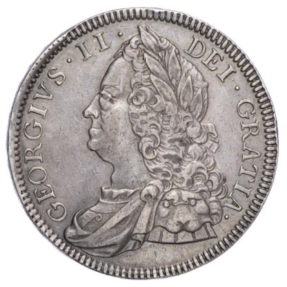George II (1727-60), Proof Crown, 1746, Vicesimo