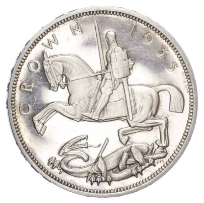 George V (1910-36), Raised edge Proof Crown, 1935
