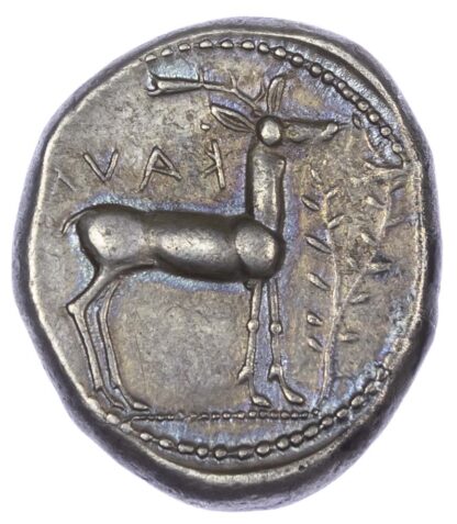 Bruttium, Caulonia, Silver Nomos