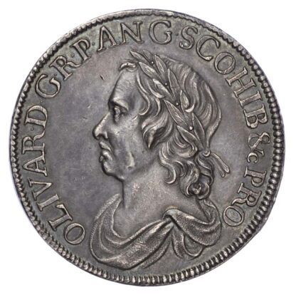 Cromwell (1656-58), Crown, 'Dutch Copy', dated 1658