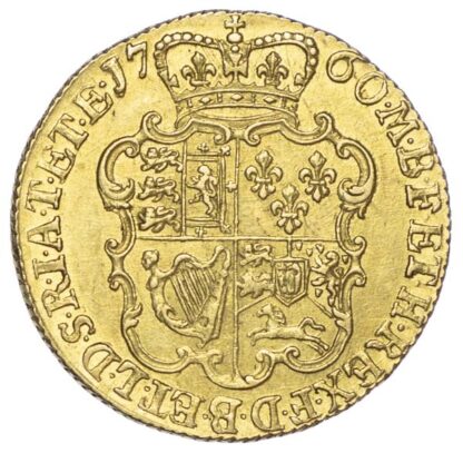 George II (1727-60), Guinea, 1760, older laureate head