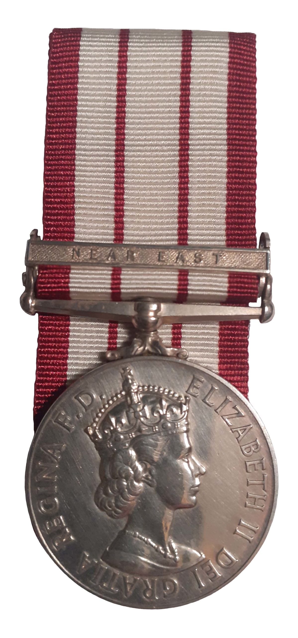 Naval General Service Medal 1909-62, EiiR, one clasp, Near East, to Able Seaman H.E. Furr