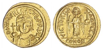 Maurice Tiberius, Solidus, Carthage