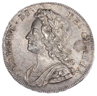 George II (1727-60), Halfcrown, 1732, young head