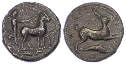 Sicily, Messana, Silver Tetradrachm