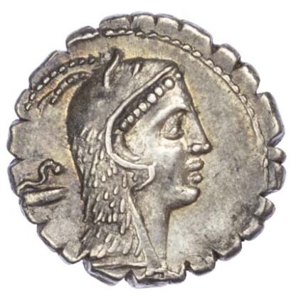 L. Roscius Fabatus, Silver Denarius