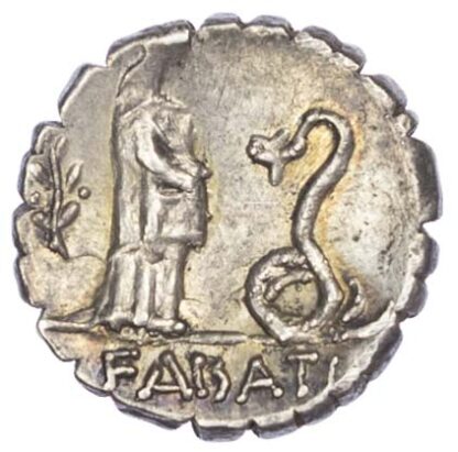L. Roscius Fabatus, Silver Denarius