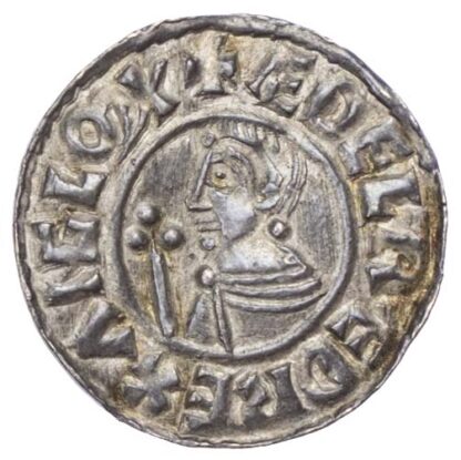 Aethelred II (978-1016), Crux type Penny, London