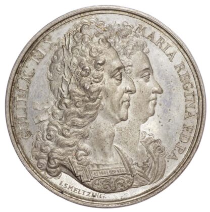 William and Mary (1688-1694), Athlone, Galway and Sligo Taken 1691, Silver medal