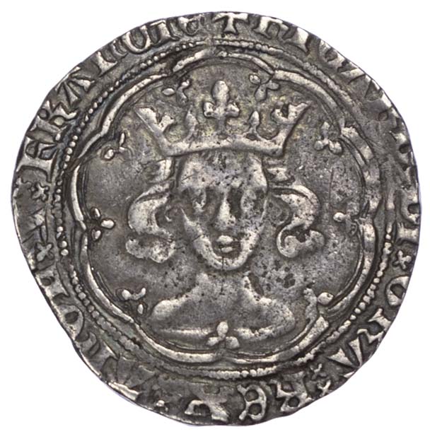 Richard II (1377-99), Groat, Tower, Type II Richard II (1377-99), Groat, Tower, Type II