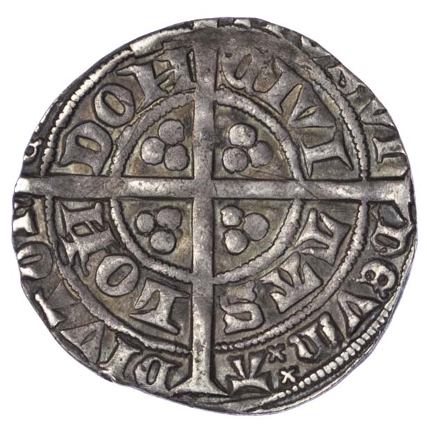 Richard II (1377-99), Groat, Tower, Type II Richard II (1377-99), Groat, Tower, Type II