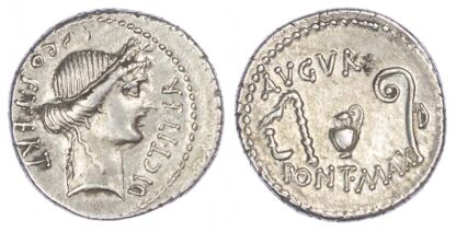 Julius Caesar, Silver Denarius