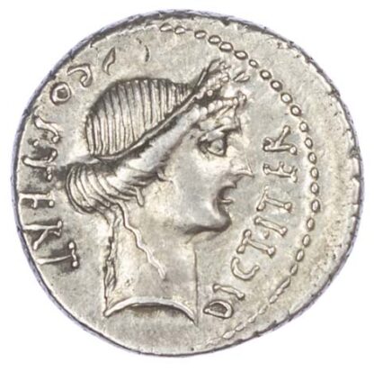 Julius Caesar, Silver Denarius