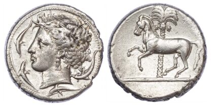 Sicily, Siculo-Punic, Silver Tetradrachm