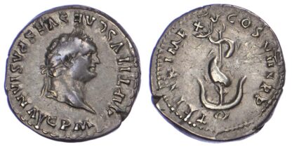 Titus, Silver Denarius