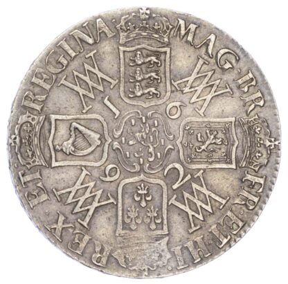 William & Mary (1689-94), Crown, 1692, Qvarto edge