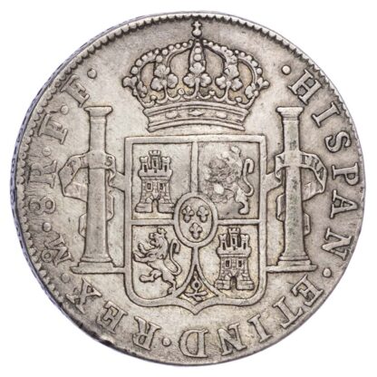 George III (1760-1820), Oval countermark struck on Spanish Eight Reales of King Charles III, 1778