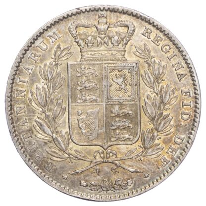 Victoria (1837-1901), Crown, 1844, young head, Cinquefoil stops