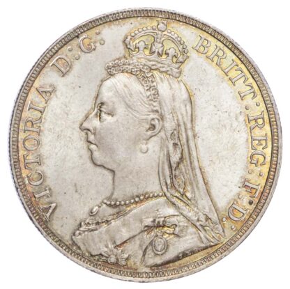 Victoria (1837-1901), Crown, 1890, Jubilee bust