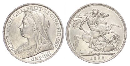 Victoria (1837-1901), 1898, Crown, LXII edge