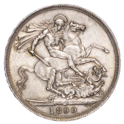 Victoria (1837-1901), 1899, Crown, LXIII edge