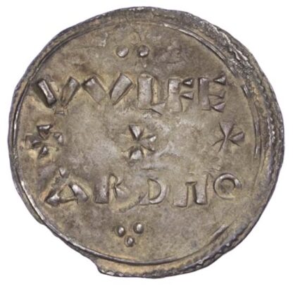 Edward the Elder (899-924), Two Line type Penny, moneyer Wulfheard