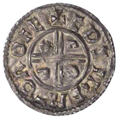 Aethelred II (978-1016), Crux Penny, Rochester mint