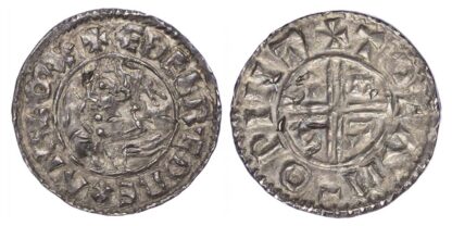Aethelred II (978-1016), Intermediate small cross mule/ Crux Penny, Winchester
