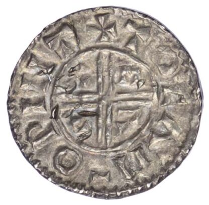 Aethelred II (978-1016), Intermediate small cross mule/ Crux Penny, Winchester