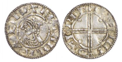 Canute (1016-35), Quatrefoil type Penny, Hertford mint