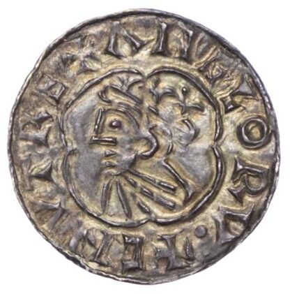 Canute (1016-35), Quatrefoil type Penny, Lincoln mint