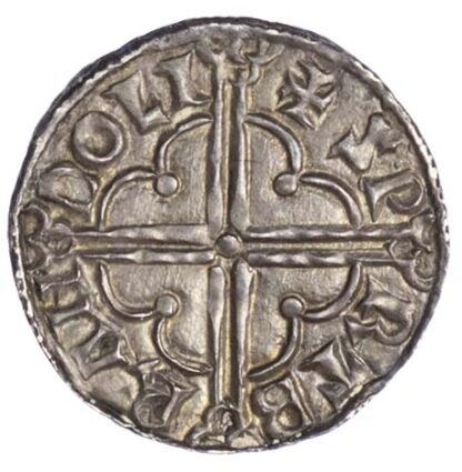 Canute (1016-35), Quatrefoil type Penny, Lincoln mint
