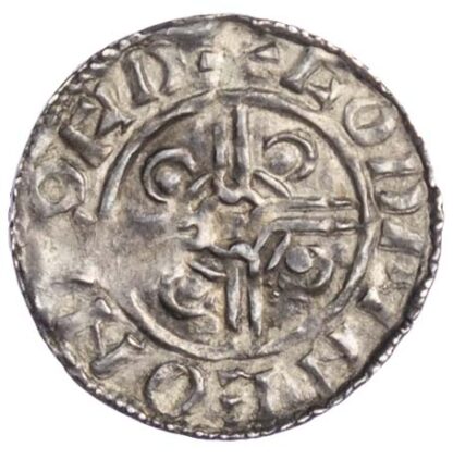 Canute (1016-35), Helmet type Penny, Rochester Mint