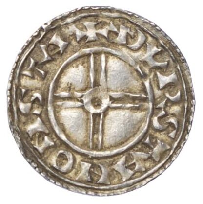 Canute (1016-35), Short Cross Penny, Stamford mint, Lance in lieu of sceptre variation