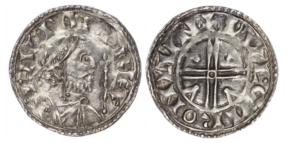 Edward the Confessor (1042-66), Pyramids type Penny, London mint