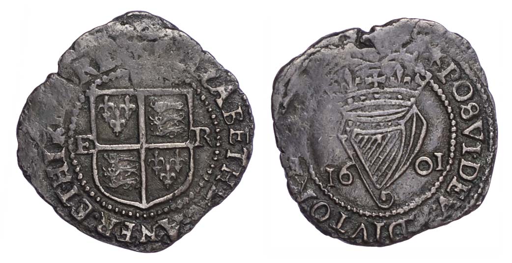 Elizabeth I (1558-1603), Penny, Base issue, 1601