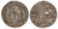 James II (1685-91), Ireland, Gunmoney, January 1689, Dublin James II (1685-91), Ireland, Gunmoney, January 1689, Dublin