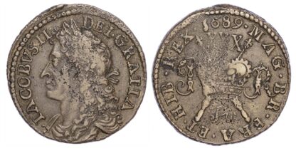 James II (1685-91), Ireland, Gunmoney, January 1689, Dublin.