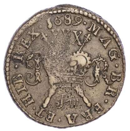 James II (1685-91), Ireland, Gunmoney, January 1689, Dublin.