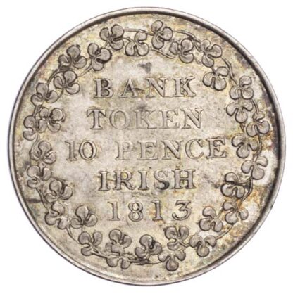 George III (1760-1820), Ireland, Ten Pence, 1813